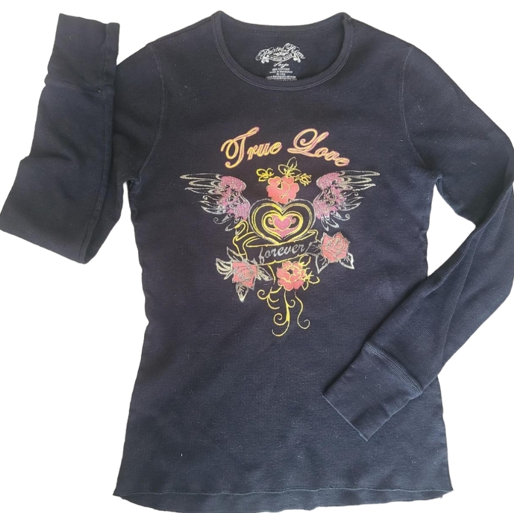 Y2k goth top